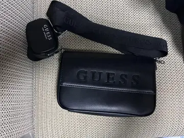 즉시 구매 GUESS 블랙 숄더백