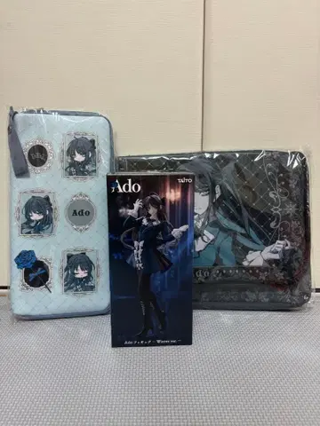 라운드원 한정판 ado 피규어 & 수납BOX & 파우치