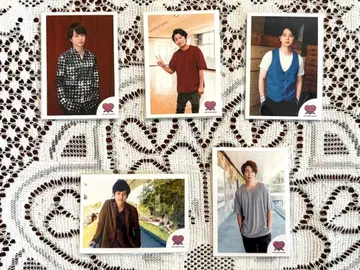 아라시 미니 사진 5개 세트 미개봉