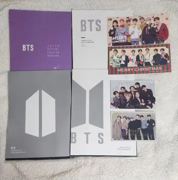 BTS 공식 팬클럽 매거진 세트