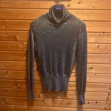 코스튬내셔널 [90S] 실버 메탈릭 티셔츠 M