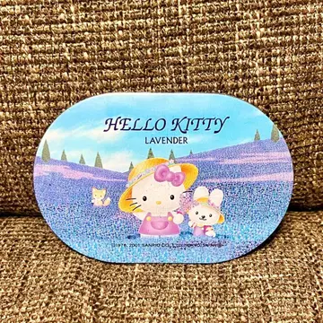 헬로키티 라벤더 손거울 and 빗