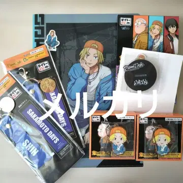 사카모토 데이즈 복권 아사쿠라 신 클리어 파일 스티커 아크릴 스탠드 외