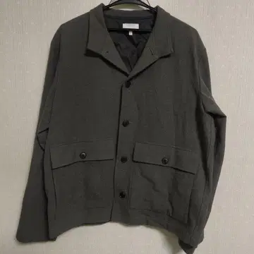 GU 울 혼방 자켓 남성용 그레이 M 사이즈