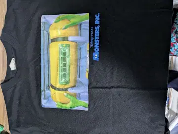 몬스터즈 잉크 T셔츠 블랙 s사이즈