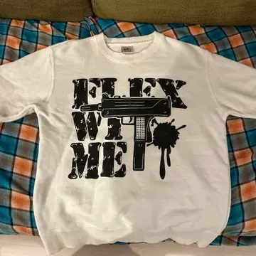 flexwitme SWEAT SHIRT WHITE