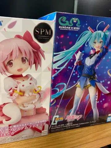 건담 미쿠 마도마기 마도카 세트