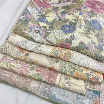 6836 기모노 종합 세트 리메이크 꽃무늬 컬러풀