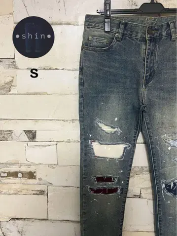 한정판 리메이크 스키니 데님