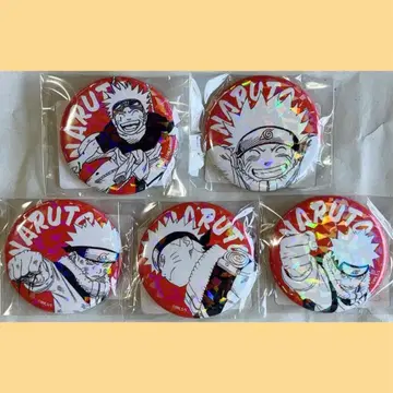NARUTO 나루토 원작 올스타 캔뱃지 우즈마키 나루토 5개 세트