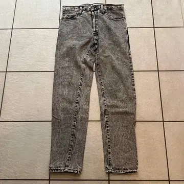 USA American Apparel 데님 블랙 30