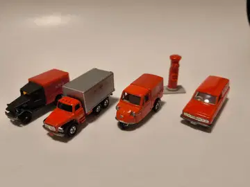 토미카 미니카 우편 차량 4대 세트