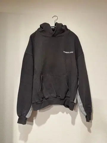 넘버 나인 블랙 후드티 S