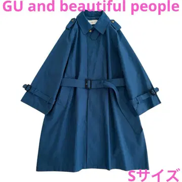 GU and beautiful people 벨트 포함 트렌치코트