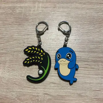 렉시 가챠 러버 키링 2개 세트