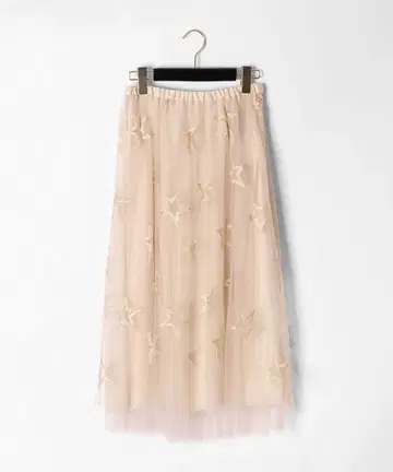 미사용 새상품 그레이스 콘티넨탈 스타 자수 샤샤 스커트 36