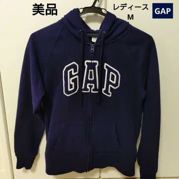 [ 새상품급 ] GAP 네이비 풀 집업 후드티 M 사이즈 속기모