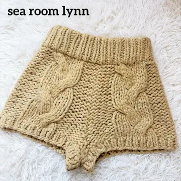 시루무린 핸드메이드 케이블 숏팬츠