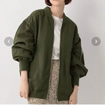 미사용 apart by lowrys 2way MA-1 블루종