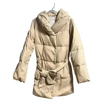 [ 새상품급 ] BE RADIANCE 비라디언스 베이지 다운 자켓