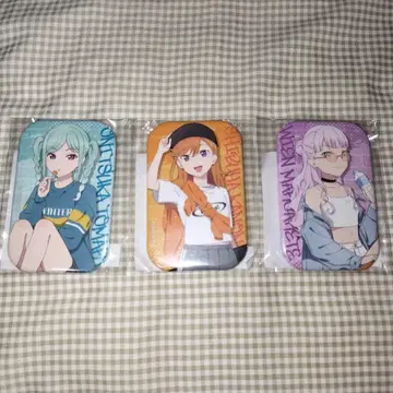 시부야 카논 비엔나 마르가레테 오니즈카 겨울마리 캔뱃지 Liella!