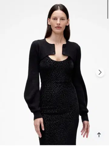 GAP 캐시미어 터치 슈란켄 가디건 블랙