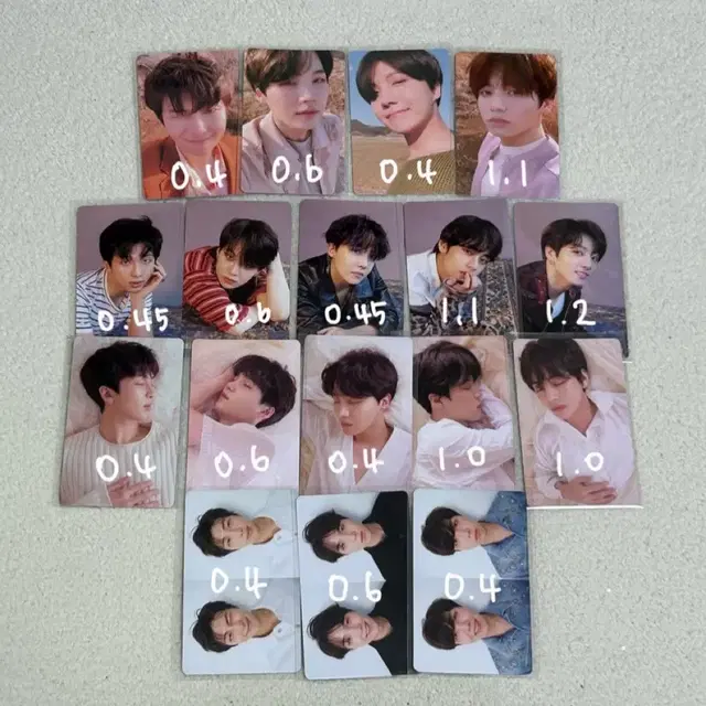 방탄소년단 bts 포카