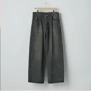 ssstein Baggy Black Denim Jeans