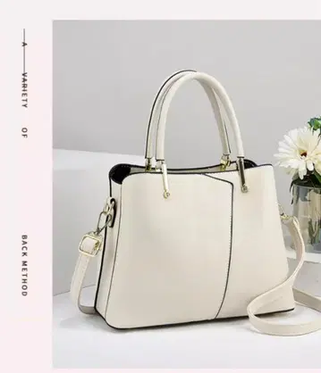 새상품 숄더백 핸드백 여성용 2way 사선 화이트