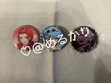 이레이스 사인 포함 캔뱃지 리우라 -hotoke-