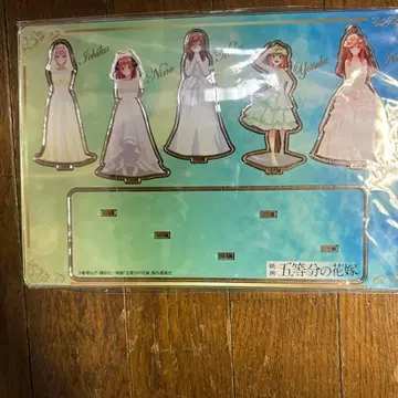 5등분의 신부 아크릴 스탠드 5체 세트