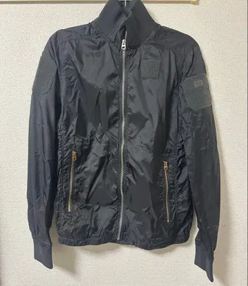 G-STAR RAW 블랙 나일론 자켓 M