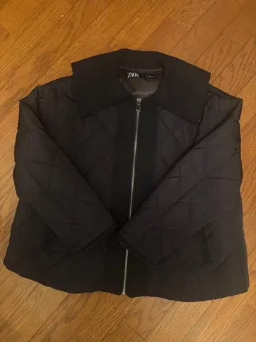 ZARA 대비 퍼프 자켓 퀼팅 자켓