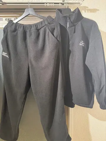 FreshService FLEECE TRACK SUIT 블랙 S 사이즈