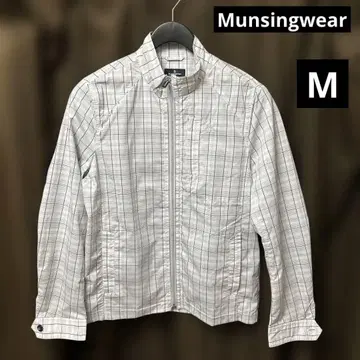 Munsingwear 체크 무늬 자켓 M