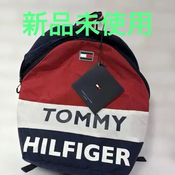 미사용 새상품 TOMMY HILFIGER 백팩 레드/네이비