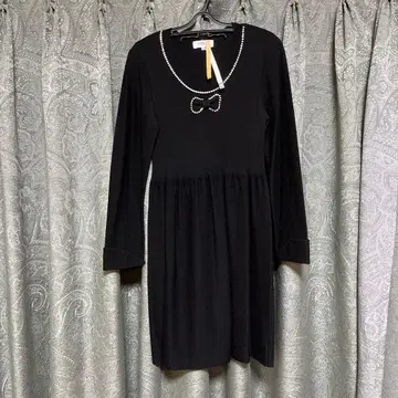 소니아 블랙 니트 원피스