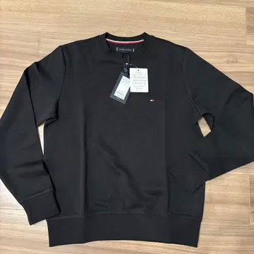 새상품 Tommy Hilfiger 블랙 맨투맨 S