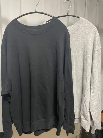 유니클로 UNIQLO 스웨트 셔츠 2세트