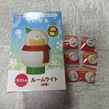 애니마이 복권 치이카와(먼작귀) 라스트상 룸 라이트 캔 미러 세트