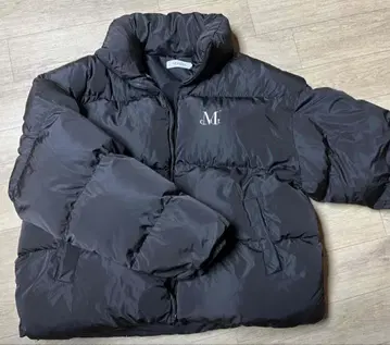 MUCENT 다운 자켓 블랙