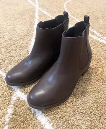 글로벌 워크 사이드 고어 부츠 숏 브라운 M 23.5cm 발수