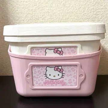 헬로키티 뚜껑 포함 부드러운 양동이 미니 사이즈 아베일 익명 배송