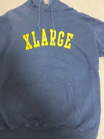 XLARGE 네이비 후드티 L 사이즈