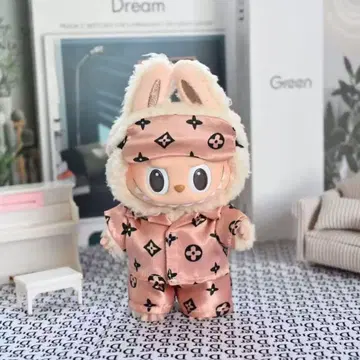 러브브 인형옷 의류 옷 갈아입기 의류 3종 세트 핑크