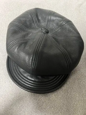 SCHOTT BROS. 블랙 헌팅 캡