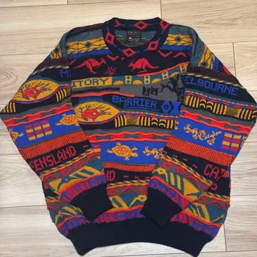 EMARLOO 컬러풀 울 스웨터