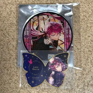 라토 아크릴 고양이 코스터 Gratte 그래티 특전 스티커