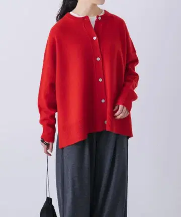 카구레 해밀턴 크루넥 가디건