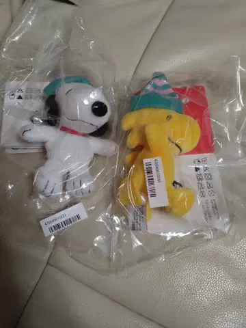 스누피 & 우드스탁 겨울 버전 2체 세트
